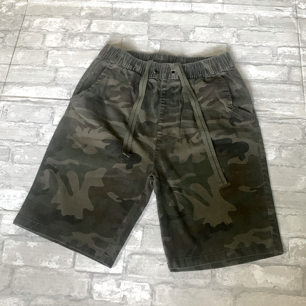 Boys Army Fatigue Shorts